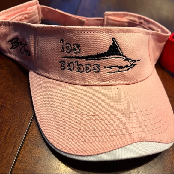 Bundle of 2 Los Cabos visors (adjustable backs) never worn - Picture 2 of 9